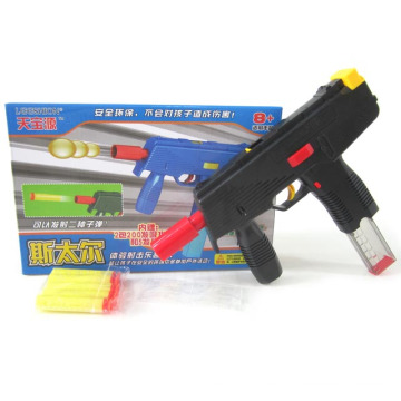 Пластиковые Дети Игрушечный Пистолет Мягкой Пулей Пистолет (10222478)